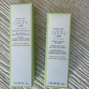 Mary Kay White Tea & Citrus Satin lips set, NIB
